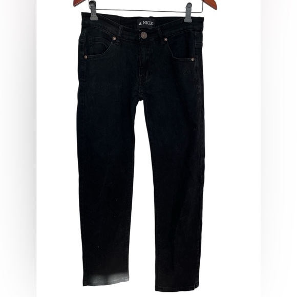 NKLS Straight leg Black Jeans size 28 - Picture 1 of 6